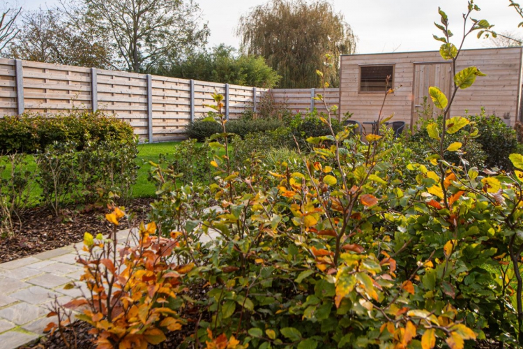 Tuinrenovatie met optimale oppervlakte benutting